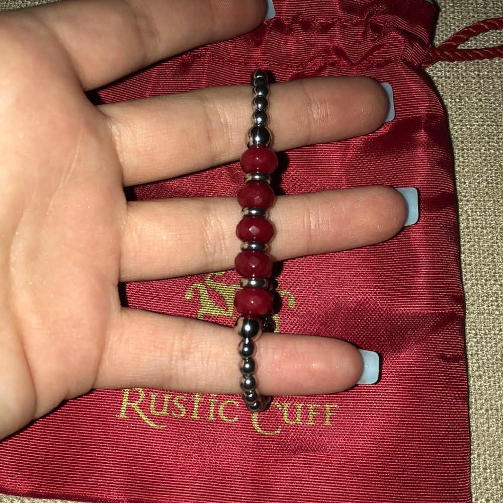 Rustic cuff bracelets - Picture 2 of 3
